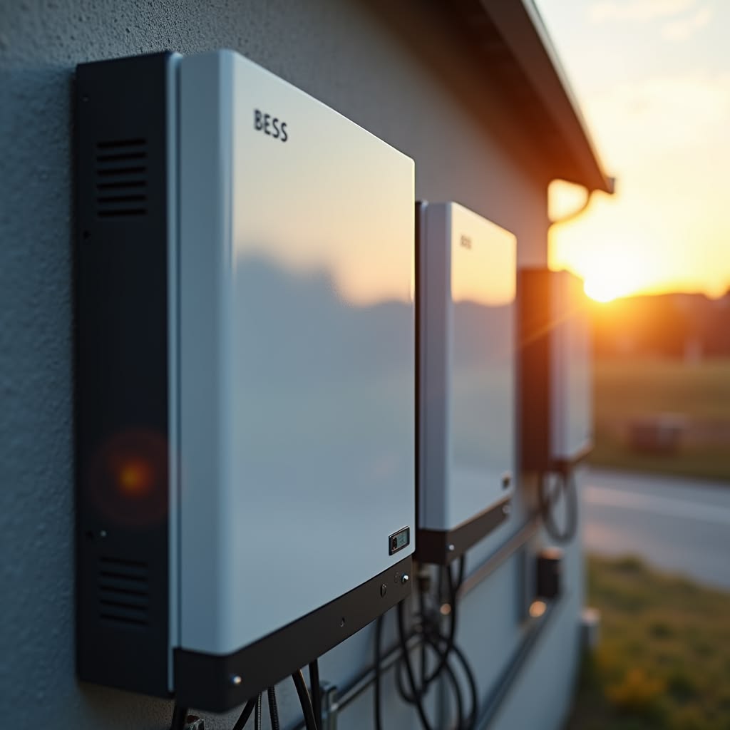 Sistema de armazenamento de energia com baterias